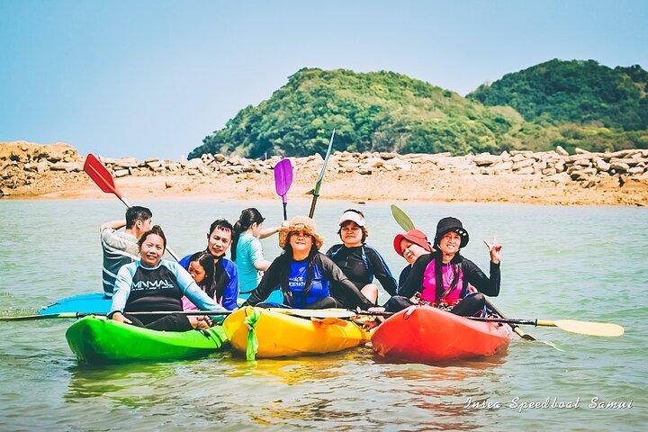 サムイ島からのスピードボートによるパルアイ島とアントン海洋公園ツアー