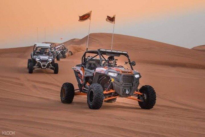 Desert Buggy Ride med Dune Adventure, Camel Ride, Pick and Drop