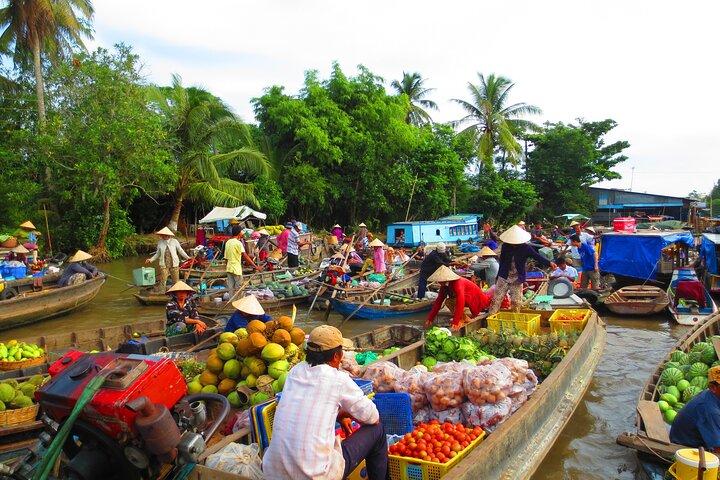 2-dages Mekong-tur, der besøger flydende marked fra Ho Chi Minh-byen