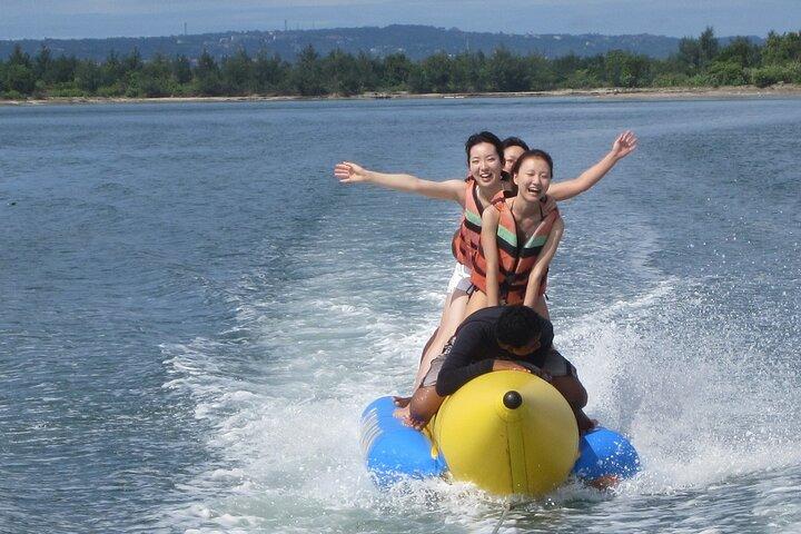 Nusa Dua Watersport: Parasailing Adventure, Tubing Ride, Banana y Fly Fish