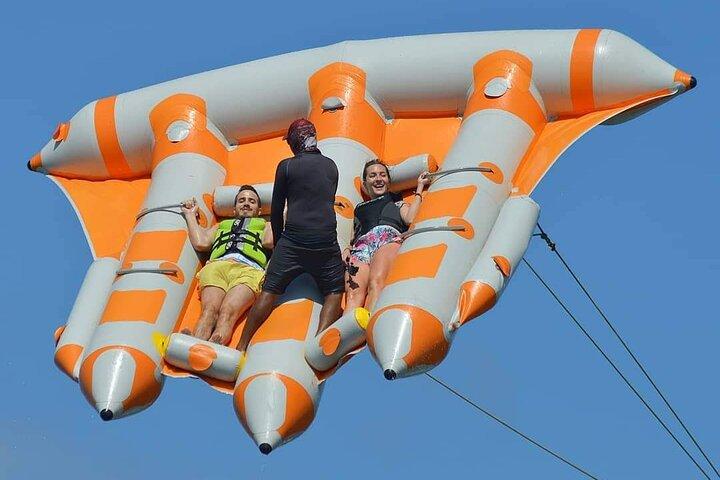Nusa Dua Watersport: Parasailing Adventure, Tubing Ride, Banana y Fly Fish