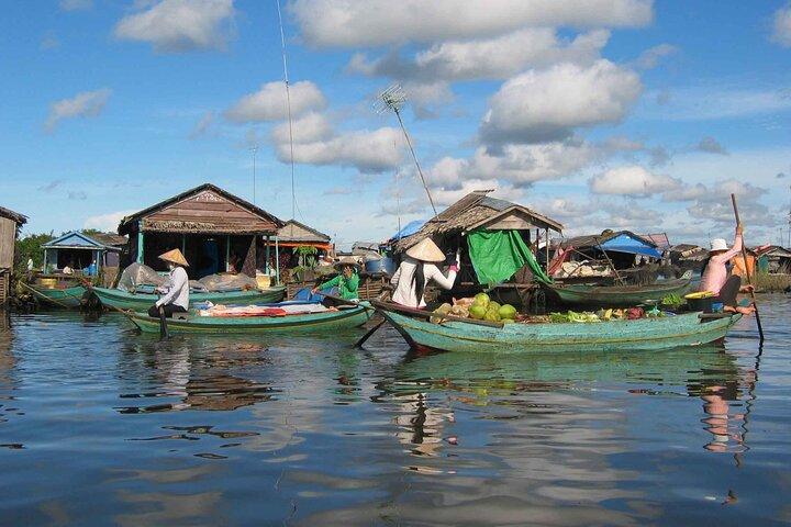 Chong Khneas - Tonle Sap Lakeの半日ツアー
