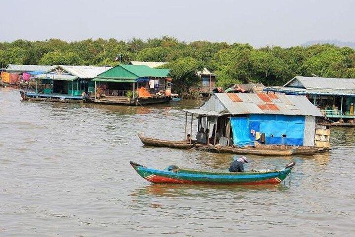Chong Khneas - Tonle Sap Lakeの半日ツアー