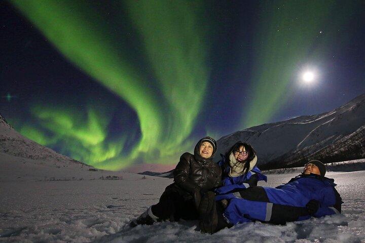 Chase aux aurores boréales avec photographie de Tromsø