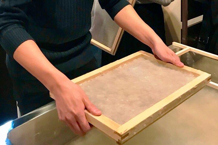 Kyoto; Tradizionale Giapponese Washi Papermaking