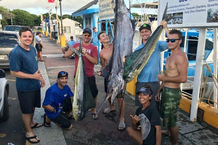 Carta de pesca compartida en alta mar en Honolulu