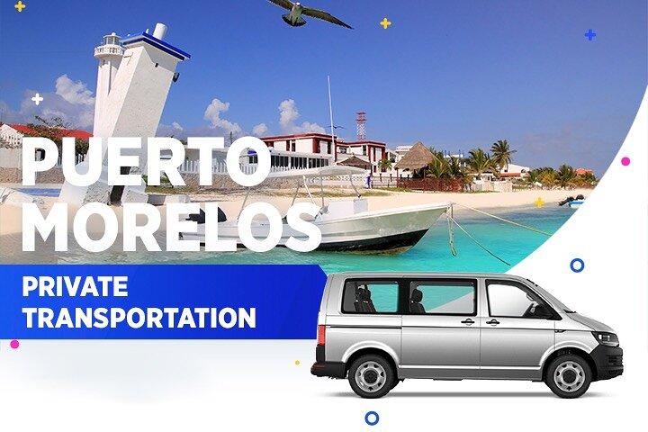 Puerto Morelos Transporte privado desde-hasta el aeropuerto de Cancún