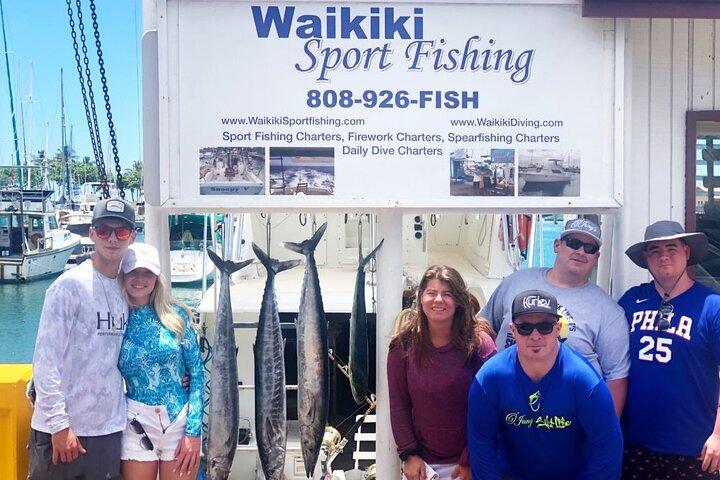 Carta de pesca compartida en alta mar en Honolulu