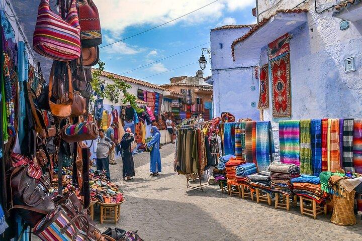 2 dagars tur till Chaouen Blue City och Tanger från Casablanca
