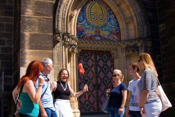 Excursão privada ao castelo de Vyšehrad com casemates e Gorlice