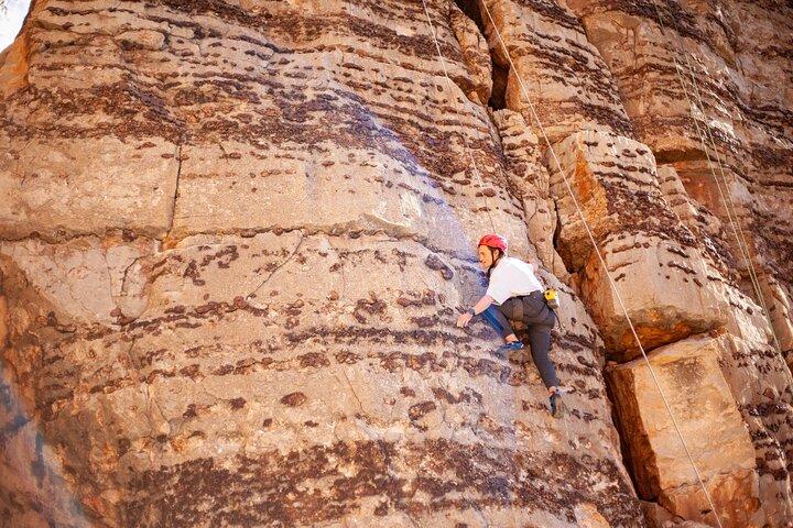 Privat halvdags rockklatring i nærheden af Zion