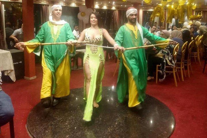 Dinner Cruise on the Nile River with Buffet belly dancer performance