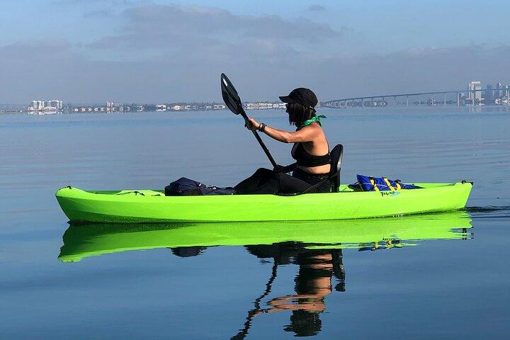 Kayak nella baia di San Diego