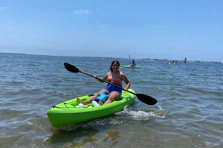 Kayak nella baia di San Diego