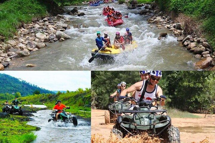 パンガーでの急流ラフティングと ATV バイク アドベンチャー ツアー