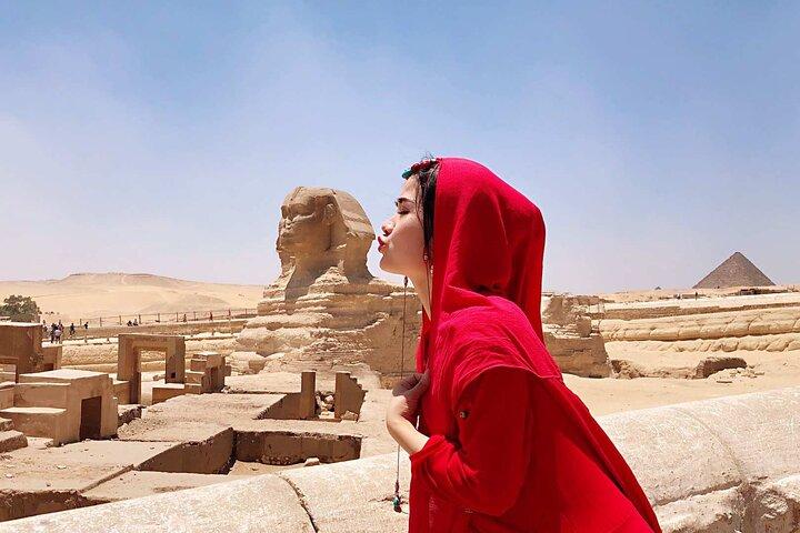 Giza Pyramids, Sphinx, Saqqara e Memphis Day Tour