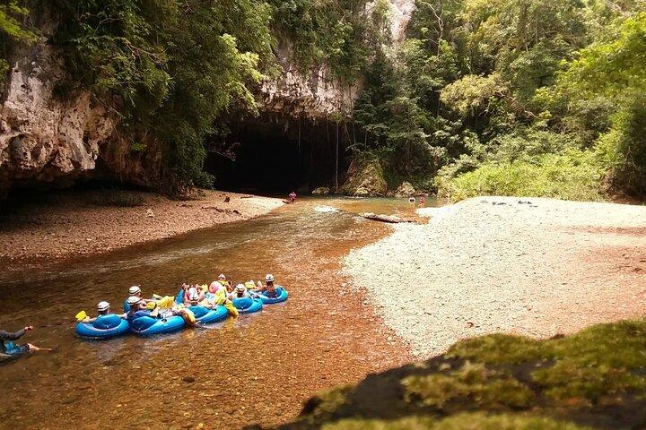 Cave tubing from San Ignacio
