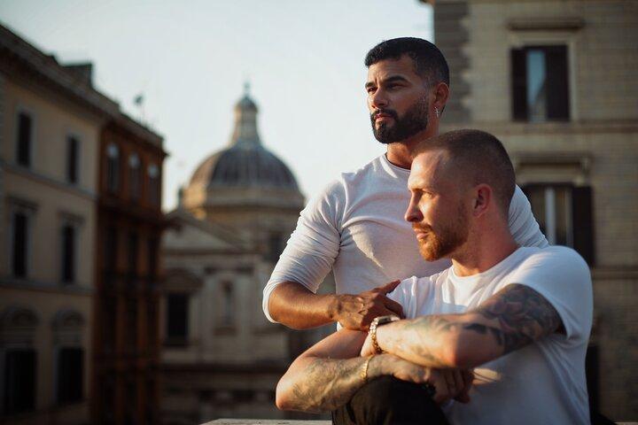 Shooting fotografico a Roma con fotocamera professionale