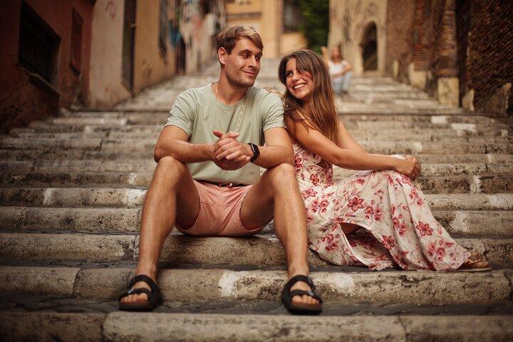 Shooting fotografico a Roma con fotocamera professionale