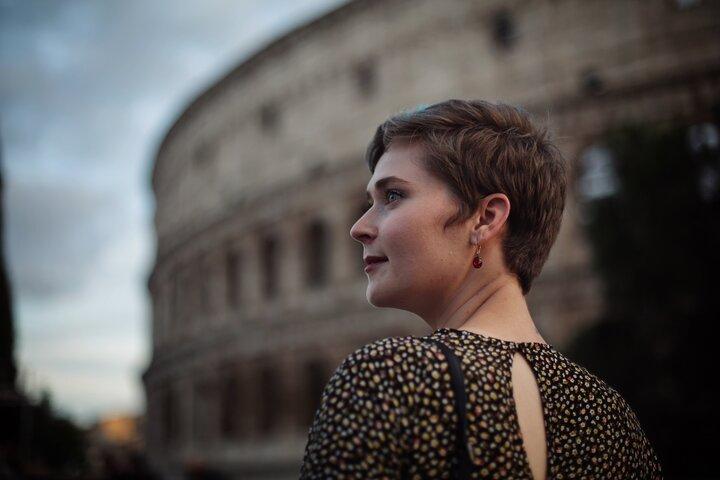 Shooting fotografico a Roma con fotocamera professionale