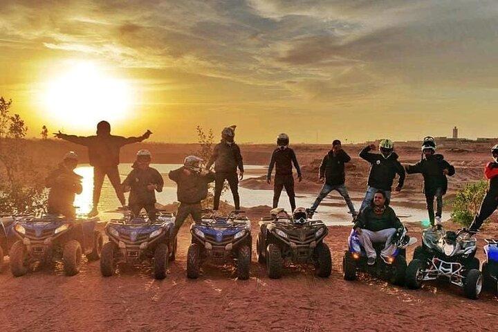 Agafay Desert Adventure : Quad Biking, Camel Riding, and Dinner