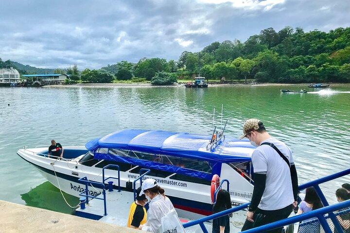 Ilhas Phi Phi de Phuket Transfer de lancha com serviço de coleta