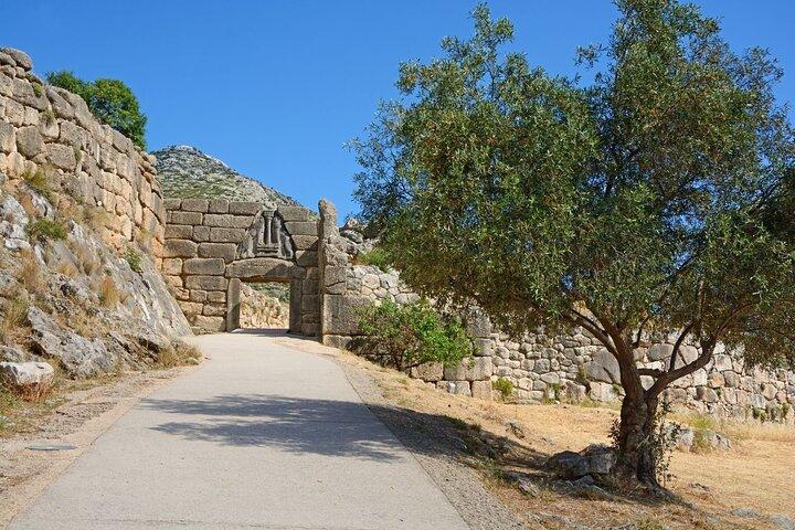 Korintkanalen, Mykene, Nafplio och Epidauros privat tur från Aten