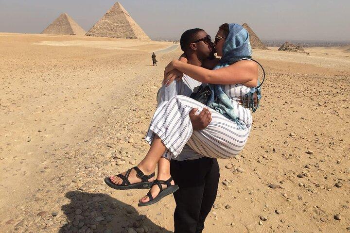 Private 4-Hours Giza Pyramids ,Sphinx ,Camel Ride and Lunch