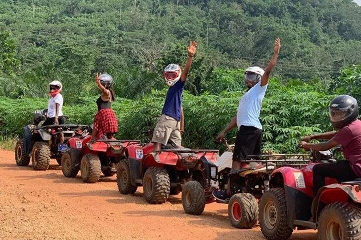 Quad Biking, Landmark Tours and Dinner in Aburi