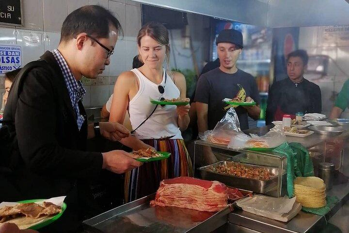 Eet en verken lokale markten in Mexico-Stad