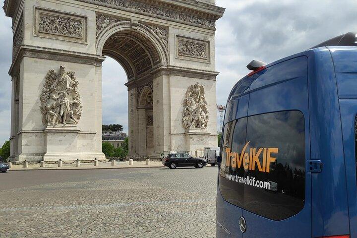 Privé stadstour door Parijs met minibus