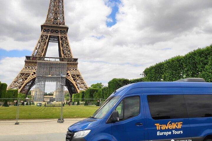 Privé stadstour door Parijs met minibus