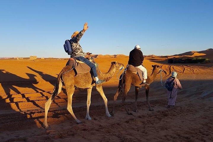 3-tägige private Sahara-Wüstentour von Fes nach Merzouga und Marrakesch
