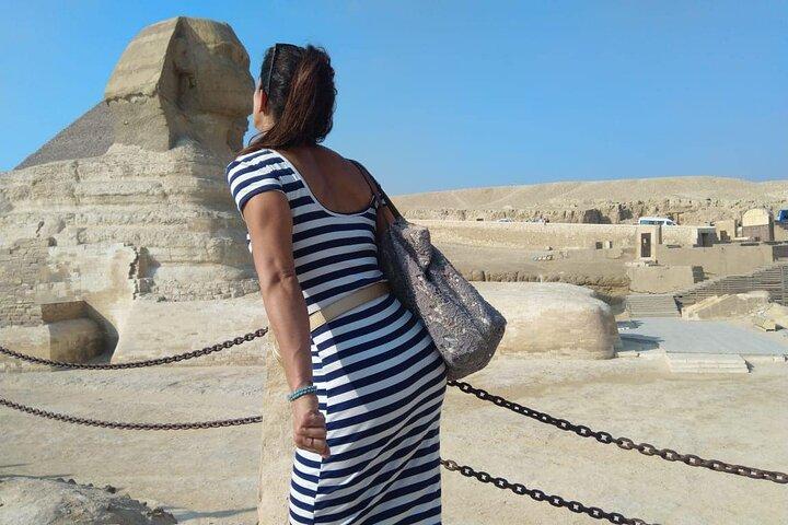 Excursion d'une demi-journée Pyramides de Gizeh et Grand Sphinx avec guide privé