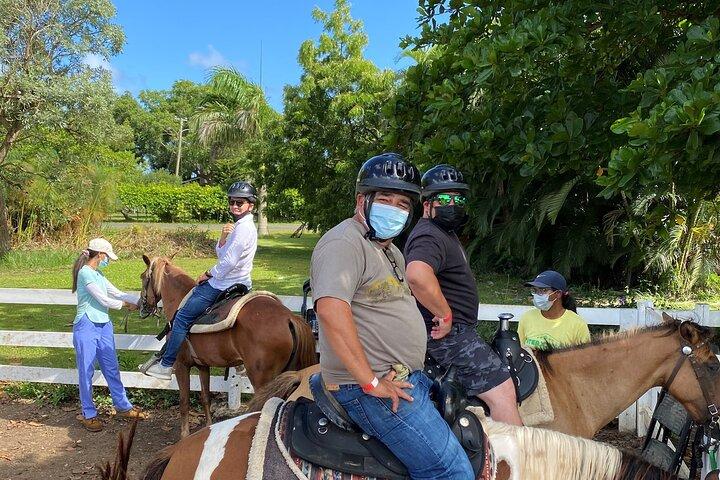 Balade à cheval panoramique au départ de San Juan