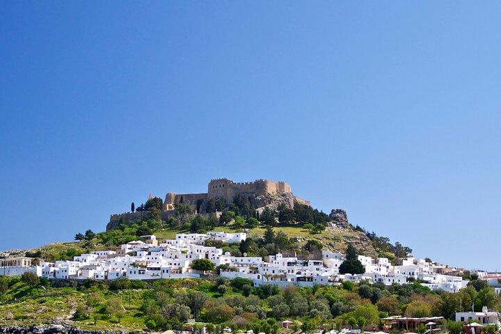 Rhodos: dagtour naar het dorp Lindos
