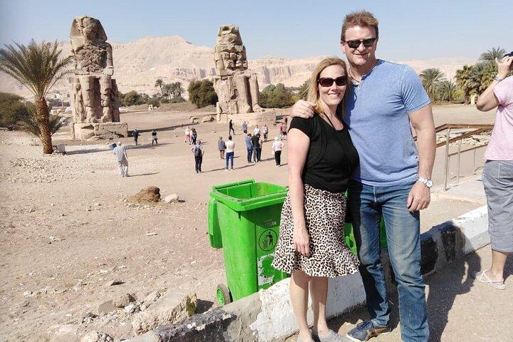 Privat uppehåll i Luxor Sightseeing East and West Bank från Luxors flygplats eller hotell