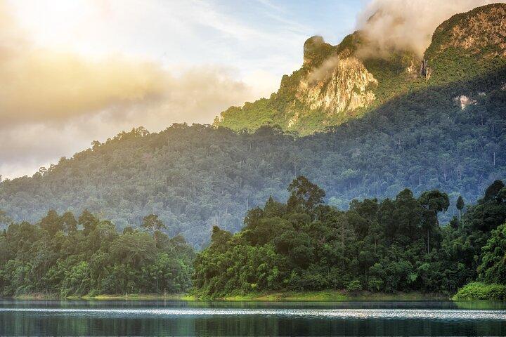 Från Khao Lak: Cheow Lan Lake & Nam Rad Emerald Pool