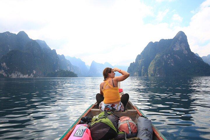Från Khao Lak: Cheow Lan Lake & Nam Rad Emerald Pool