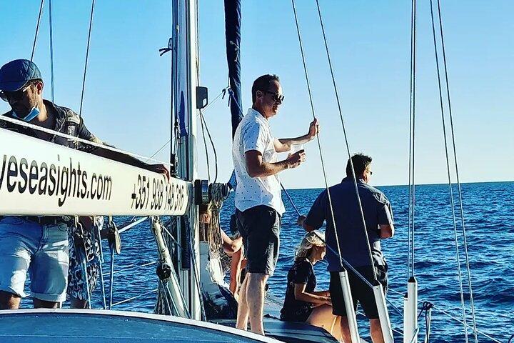 Tour por la costa en un yate de vela de lujo - Vilamoura (máx. 12 personas)