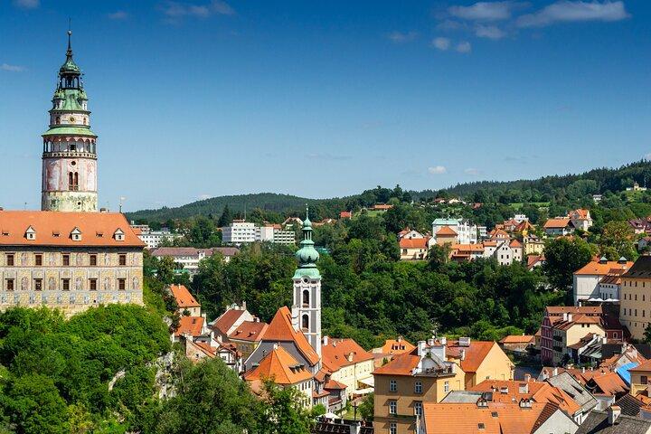 Tour privato di un giorno a Cesky Krumlov da Vienna