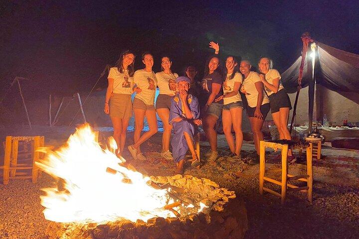 Magical dinner and show in Agafay desert with camel ride