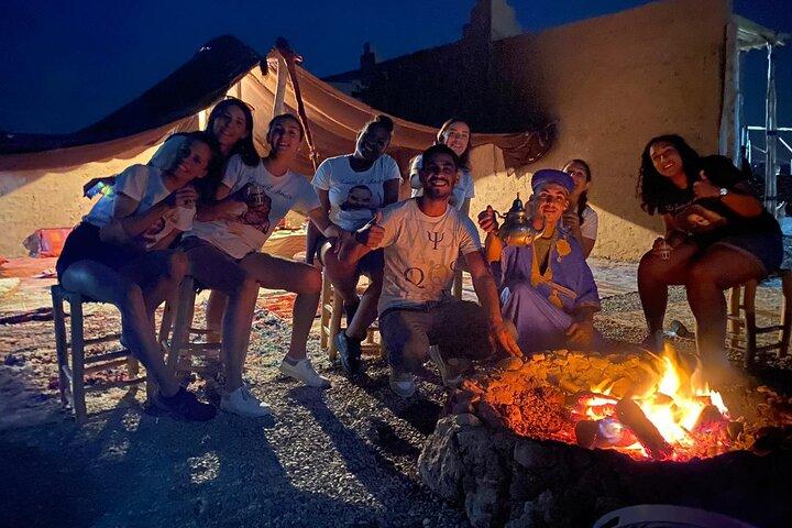 Magical dinner and show in Agafay desert with camel ride