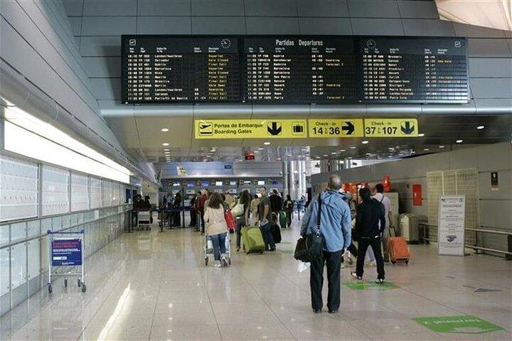 リスボンのプライベート送迎：空港、クルーズ、ホテル、ポイントツーポイント。