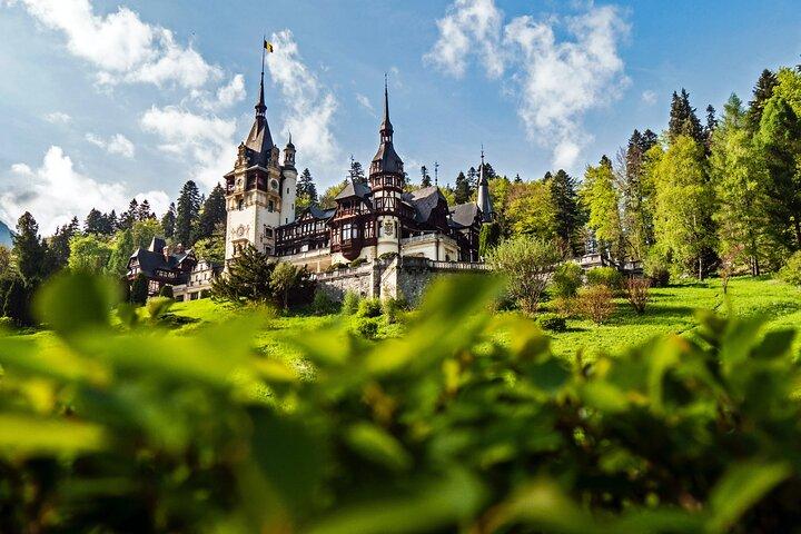 Excursão privada de um dia na Transilvânia, Castelos de Peles e Bran saindo de Brasov