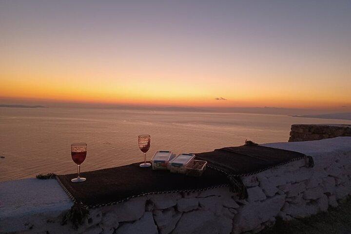 Sunset Armenistis Lighthouse