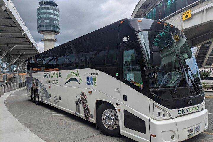Flughafen Vancouver nach oder von Whistler oder Squamish mit dem Bus (einfache Fahrt)