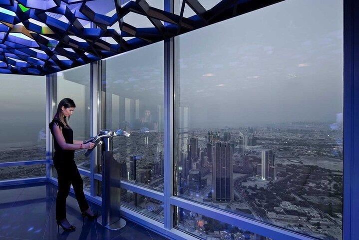 Burj Khalifa With 124th Floor Ticket and 3 Course Dinner