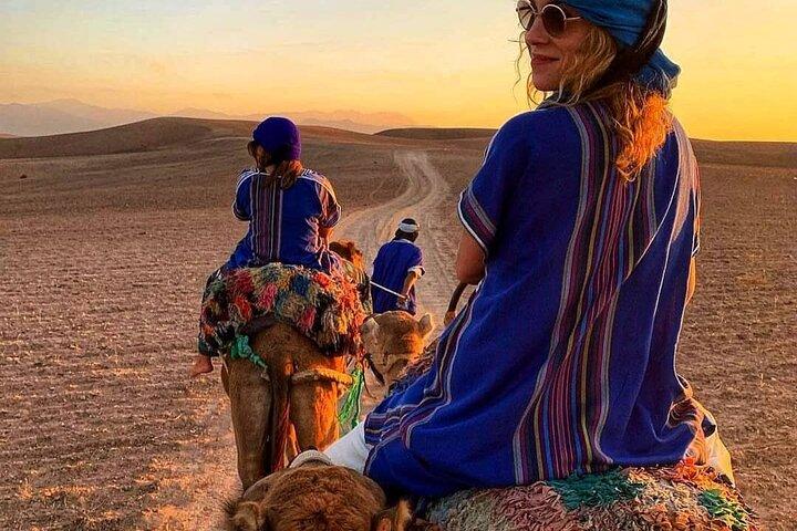 Agafay Desert & Sunset Camel Ride från Marrakech