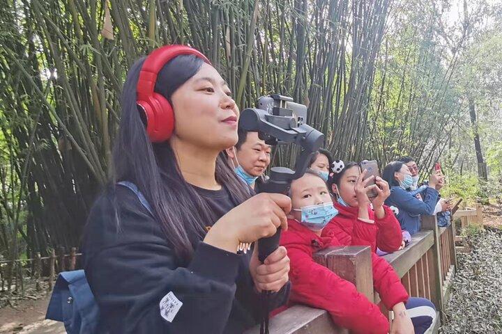 プライベートツアー：中国パンダ保護研究センター都江堰基地でパンダのボランティアを体験する1日